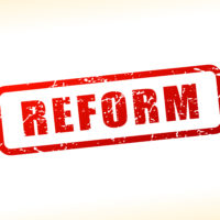 Reform sign