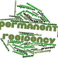 Word cloud for Permanent residency